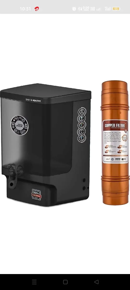 Aqua Wide water purifier with copper filter