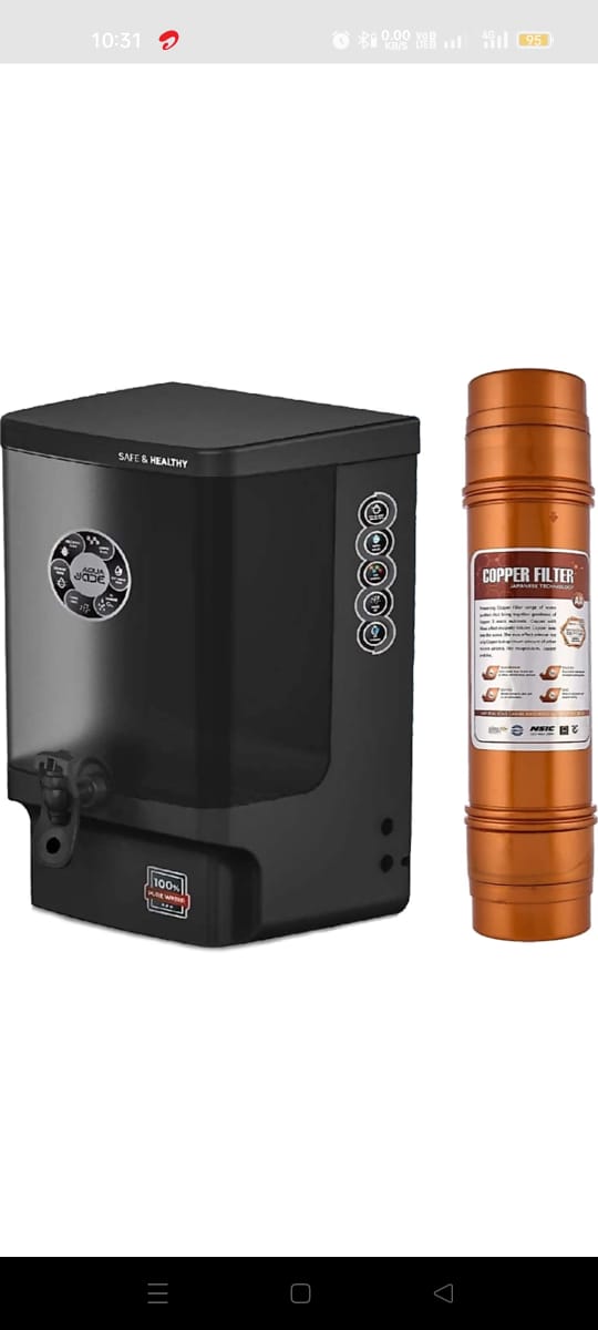Aqua Wide water purifier with copper filter