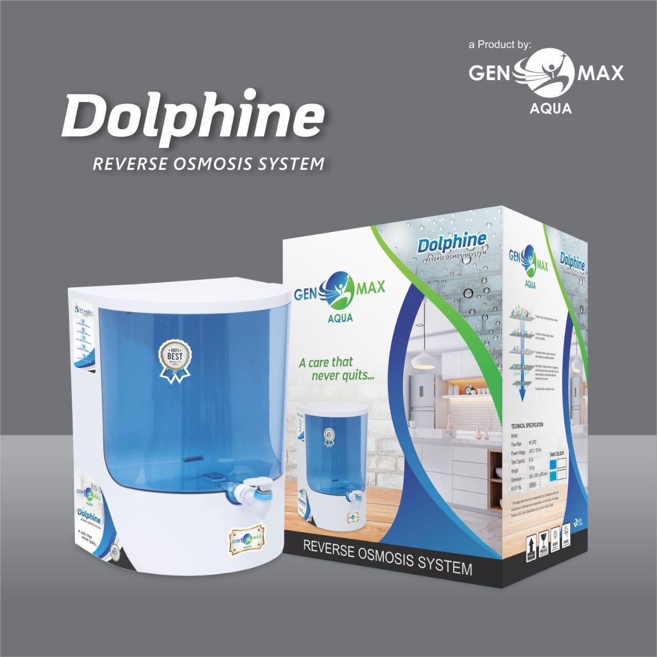GenMax Aqua Dolphine reverse osmosis system